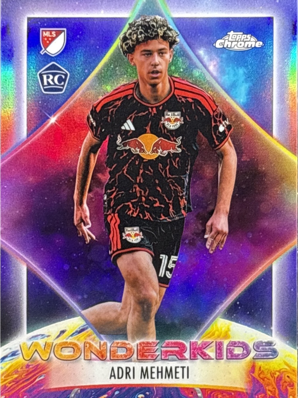 Topps Chrome Wonderkids Adri Mehmeti Rookie Soccer Card